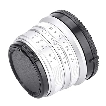 Pomya Lente de Enfoque para cámara Sony, 12 Cuchillas de diafragma ...