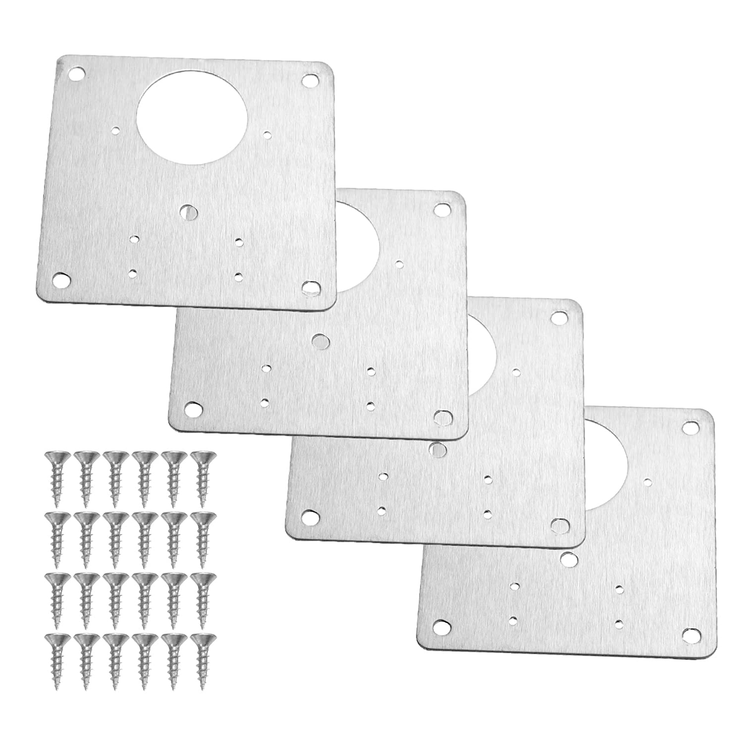 Buy 4 packs hinge Repair hinge Repair plate Kit with hole