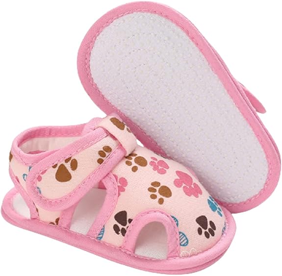 BigForest Baby Shoes First Steps Boy Girl Printed Sandals Infant First