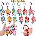 Qunan 84 Pcs Mermaid Party Favors Supplies Mermaid Tail Necklace Mermaid Bracelet Rings Hair Clip Sticker Gift Bag Mermaid Accessories Kit for Girls Mermaid Party Supplies