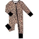 Weiwei Pajamas for Baby Boys & Girls Footies, Viscose from Bamboo Baby Romper, Baby Sleepers, 2-Way Zippy PJs, YKK