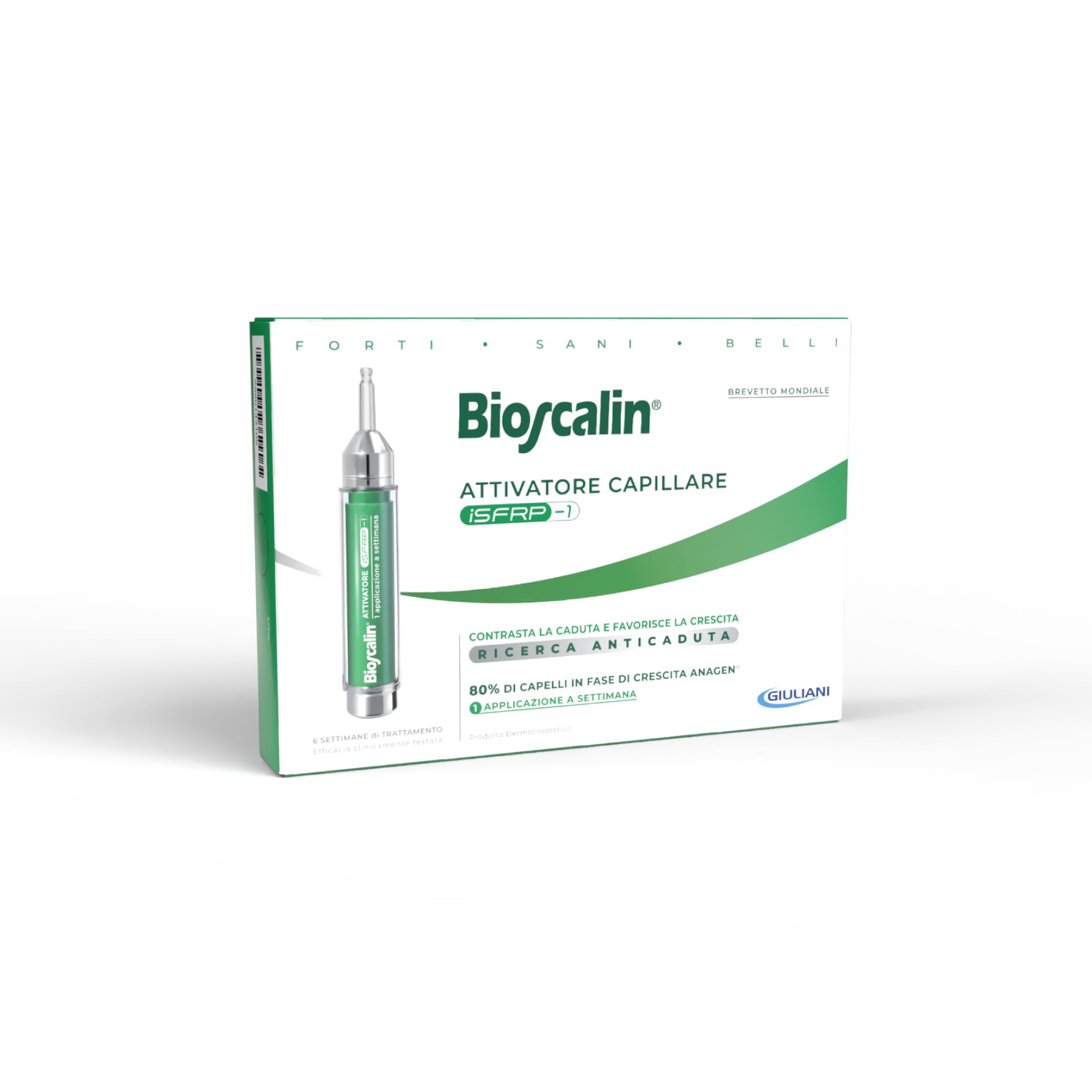 Bioscalin 2 x 10ml Hair Activator - ISFRP-1, Topical, Unisex, Adults, Silicone Free, Weekly Treatment