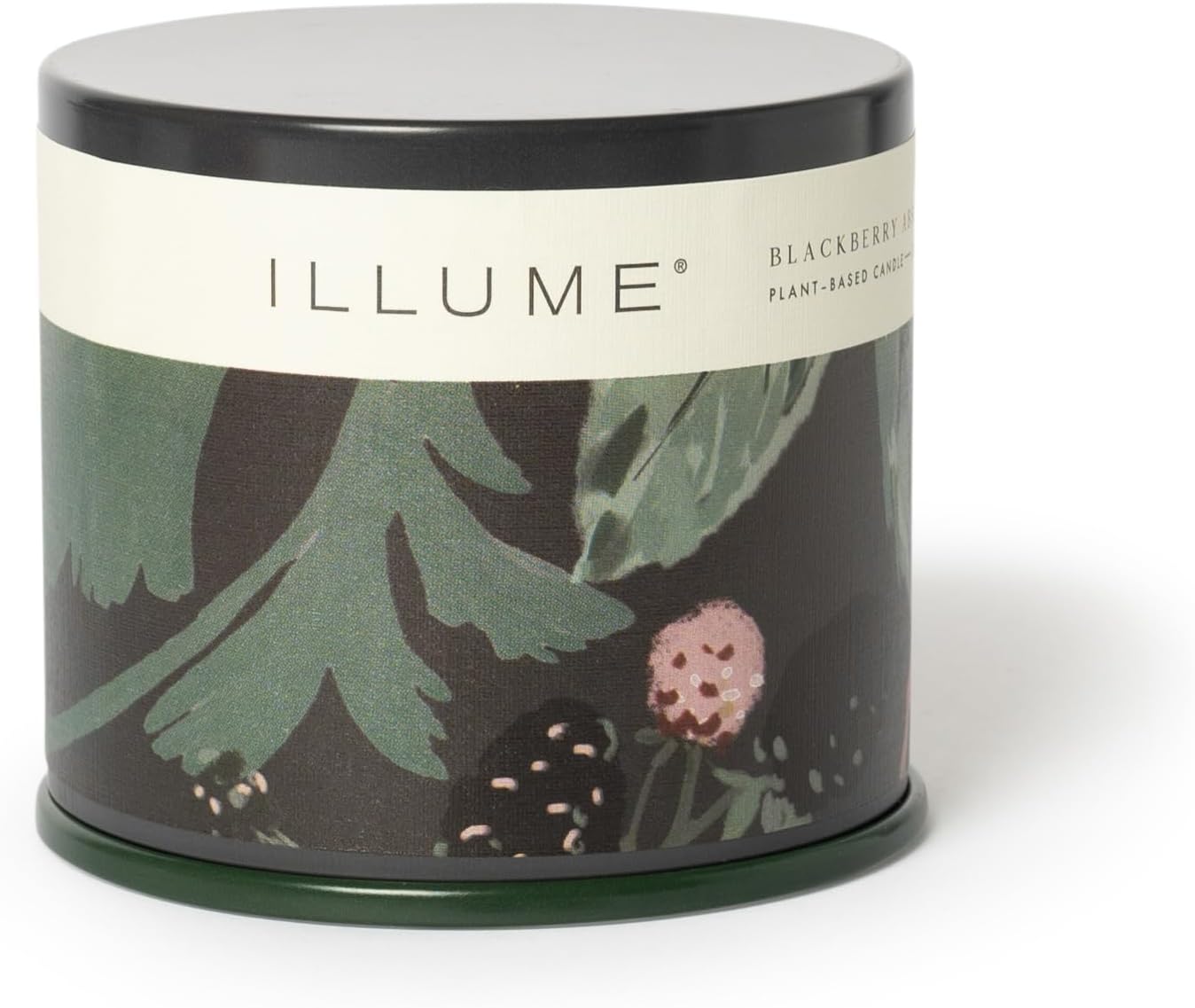 Candles & Holders - Illume Beautifully Done Essentials BlackBerry Absinthe Vanity Tin Scented Candle
