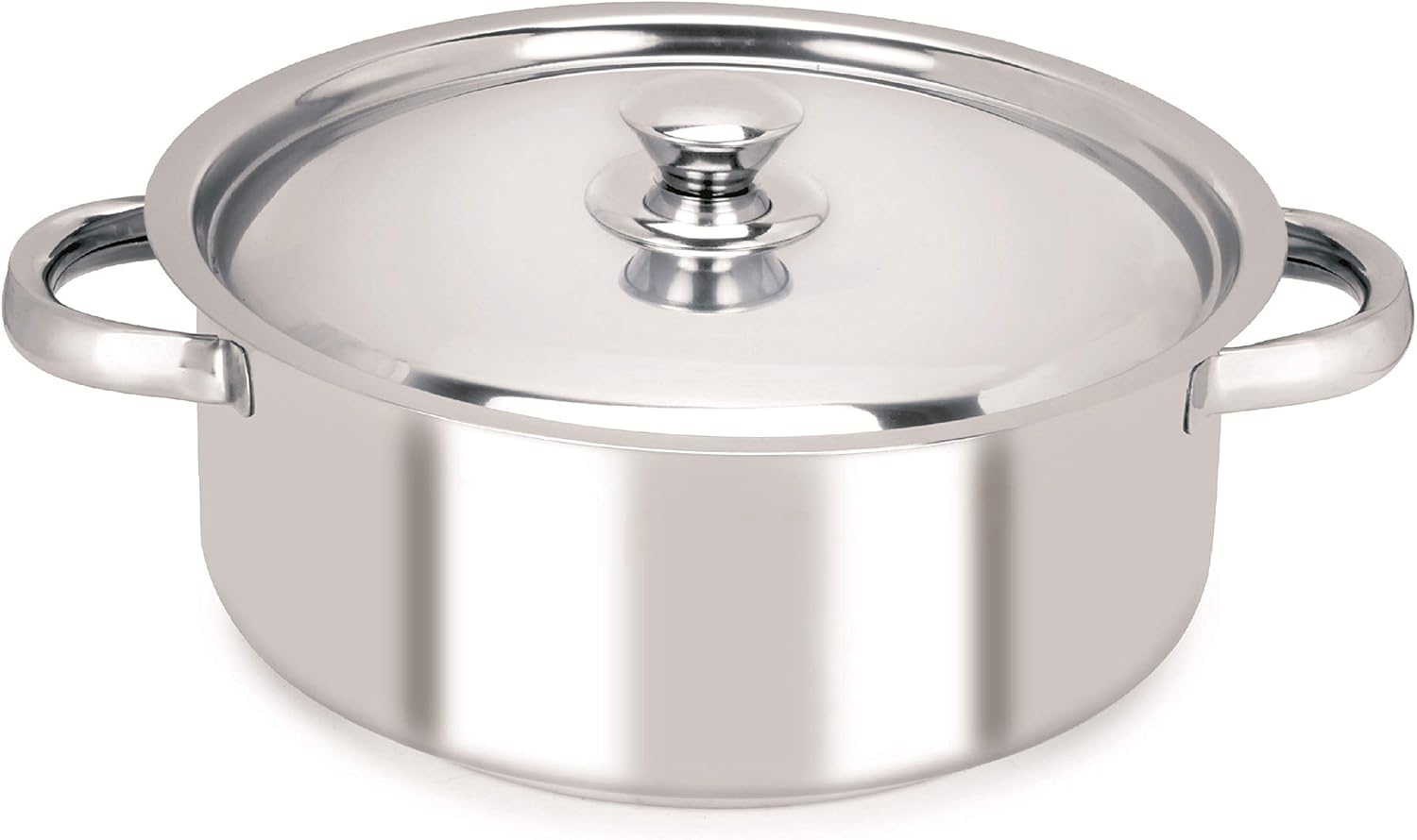Buy Chef Direct Stainless Steel Casserole with Lid 3 Quart Silver