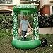 Inflatable Cash Cube Booth for Advertisment, Inflatable Money Grab Machine for Event (No Blower Included) (Green)