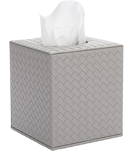 Amazon.com: MyGift Graywashed Wood Decorative Tissue Box Holder