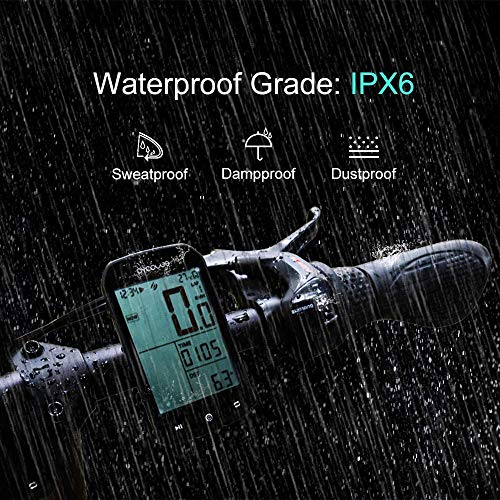 CYCPLUS GPS Bike Computer Waterproof Bicycle Speedometer and Odometer