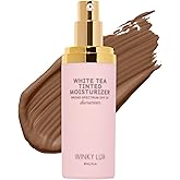 Winky Lux White Tea Tinted Moisturizer SPF 30 - Buildable Coverage with Facial SPF, Lightweight Sunscreen for Face, Naturally Radiant Finish, Long Lasting Coverage with Vitamin E, Medium Deep