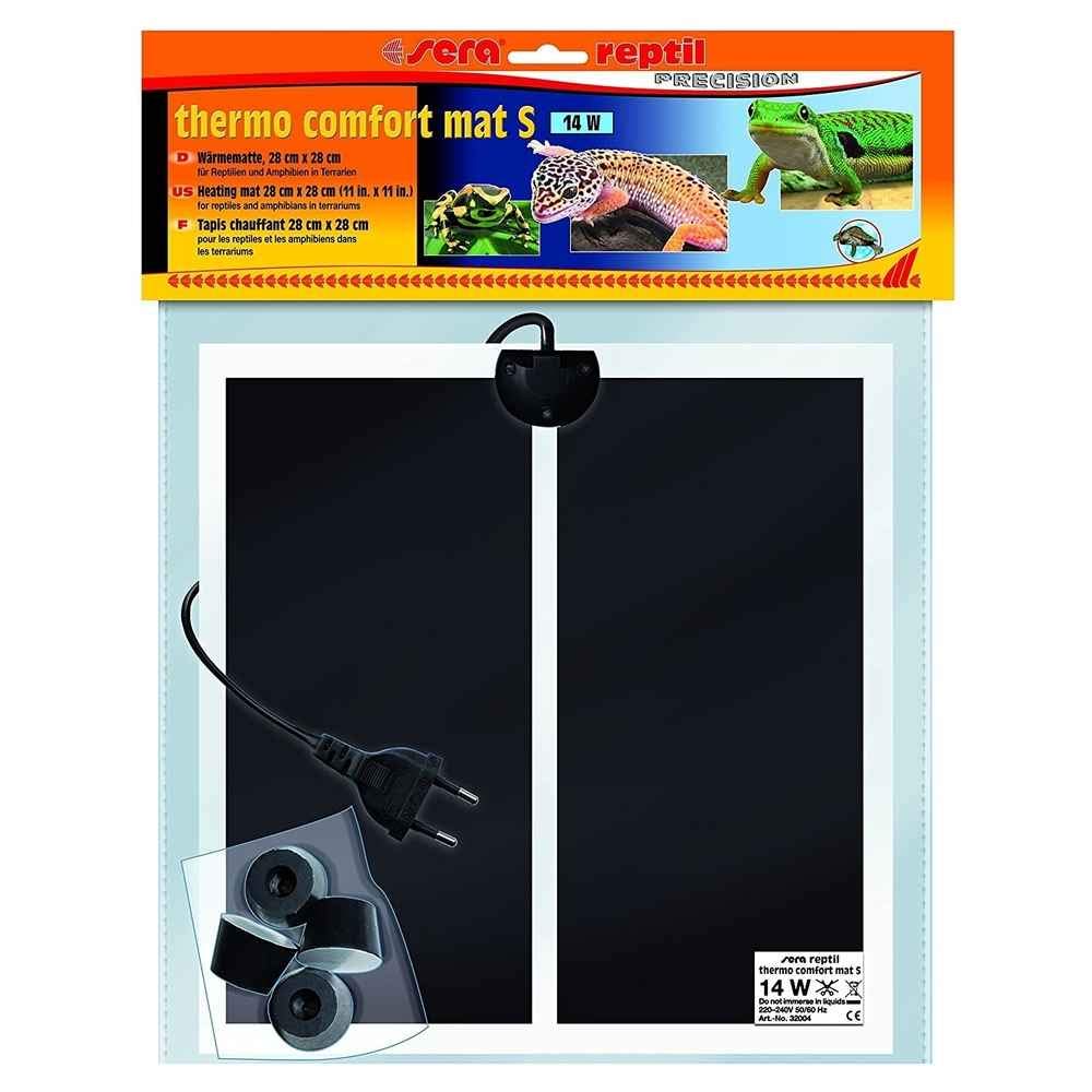 sera Reptile Thermal Comfort Mat S / 14 W - Heat Heating Mats for Reptiles, Amphibians and Invertebrates in Terrariums