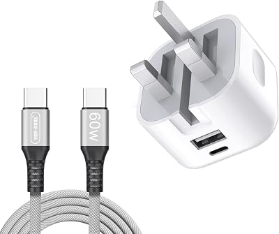 VEN-DENS 20W USB C Fast Charger PD Adapter Cable for Samsung Galaxy Tab S8 S7