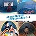 R HORSE Baby Pool Tent Baby Beach Tent with Pool and Fluorescent Wristband 50+UPF UV Protection Sun Shelter for Infant Aged 0-3