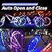 BRIONAC Bike Wheel Lights LED Bike Spoke Decoration Automatic Lighting Light Sensitive Feature Added Waterproof Bicycle Tire Lights with Batteries Included Ultra Bright