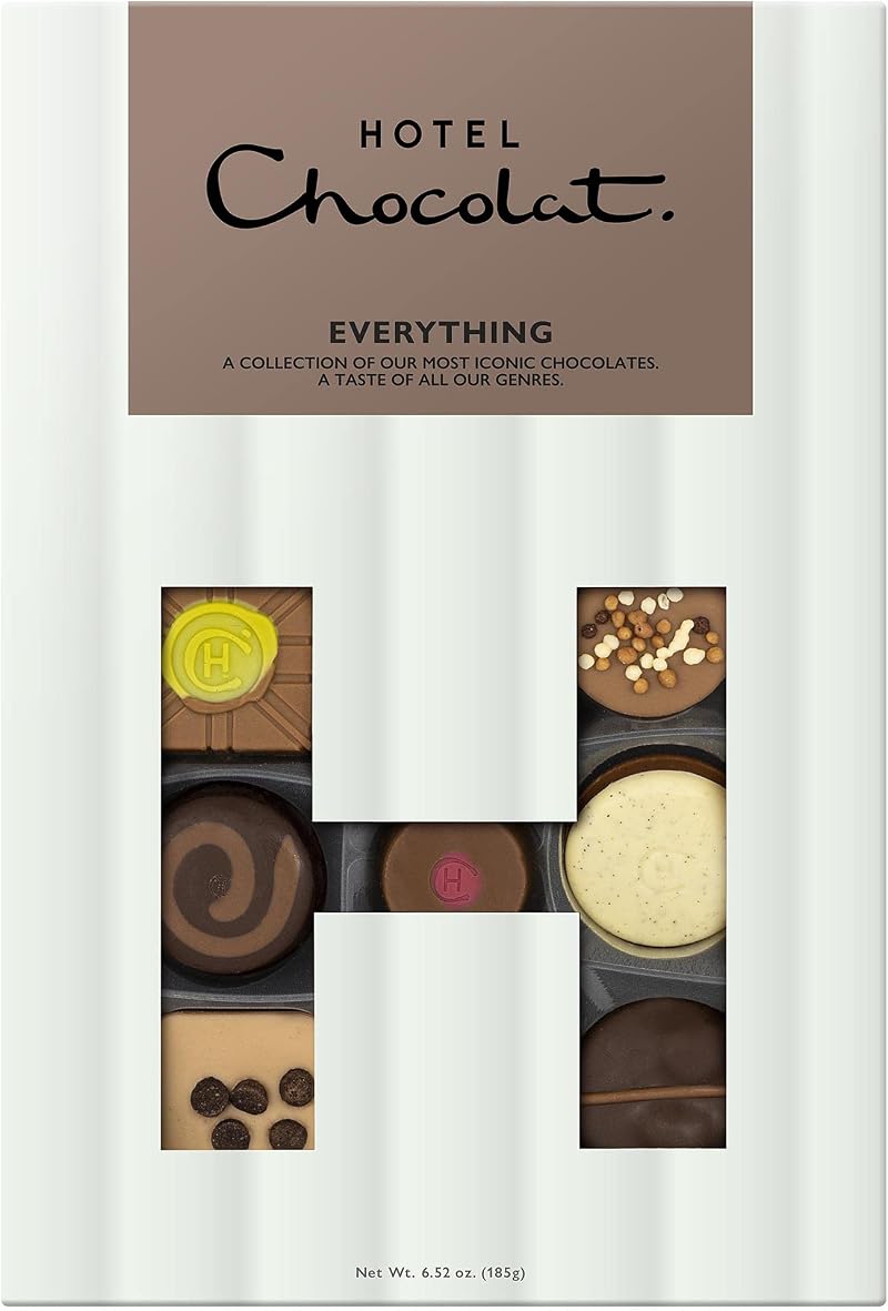 Hotel Chocolat Everything H-box 14 Milk White & Dark Chocolates 185g