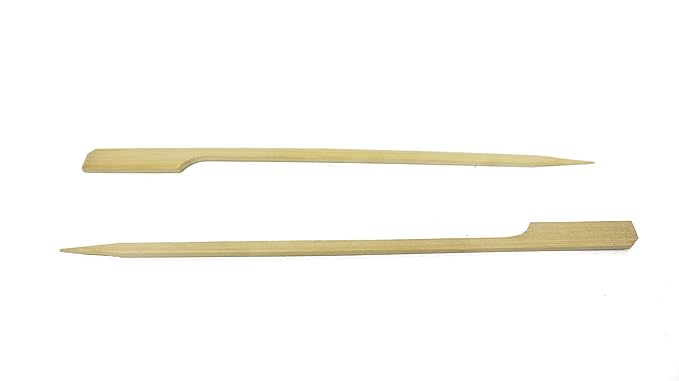 TWI-Ambassador Bamboo Skewer Gun Shape 4 inch (Bar-be-que Skewer) (Pack of 200)