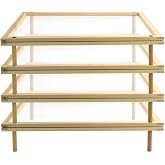 Eppicotispai Set of 4 Stackable Food Dryers to Assemble into a 4-Tier Food-Dryer Rack