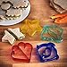SASRL Sandwich Cutters - Set of 9 Crust & Cookie Cutters - Dinosaurs, elephants, butterflies, five-pointed star, puppy , quadrilateral, puzzles, car, love