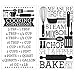 RoomMates Cooking Conversions Peel And Stick Wall Decals