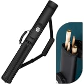 Trymaker Pool Cue Case, 2x2 Pool Stick Case (Not for 3/4) &ndash; Hard Billiard Bag for 2 Sticks, Billiard Accessories