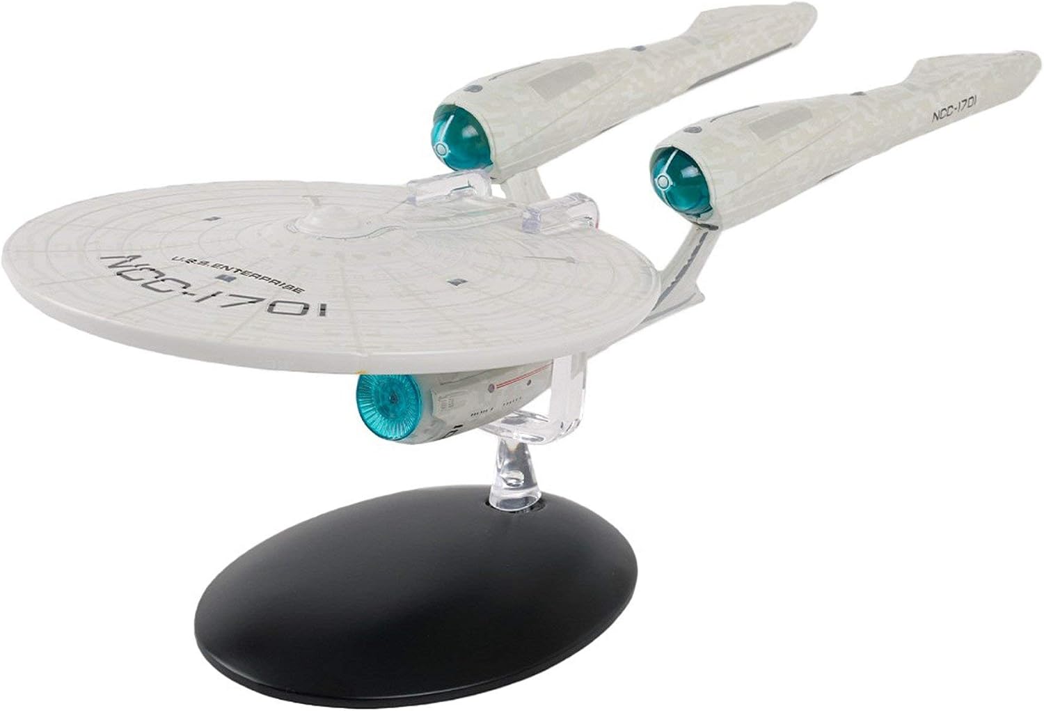 Star Trek The Official Starships Collection | U.S.S. Enterprise (Star Trek 2009) XL Edition by Eaglemoss Hero Collector: Toys & Games
