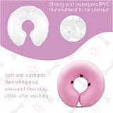 Emwel Pet Inflatable Collar for Large Dogs Comfy Recovery Cone L view 4