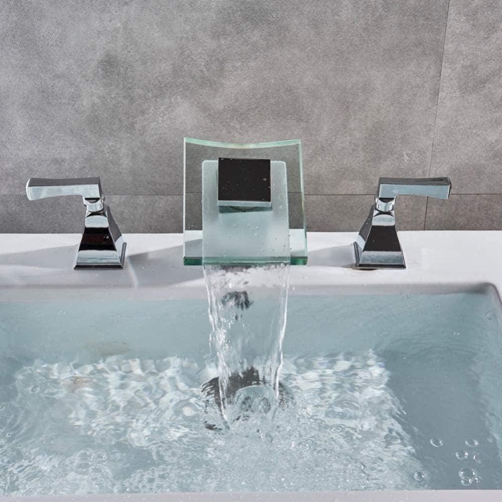 Grifo Grifo de cocina Dos manijas Fregadero en cascada Grifo de lavabo