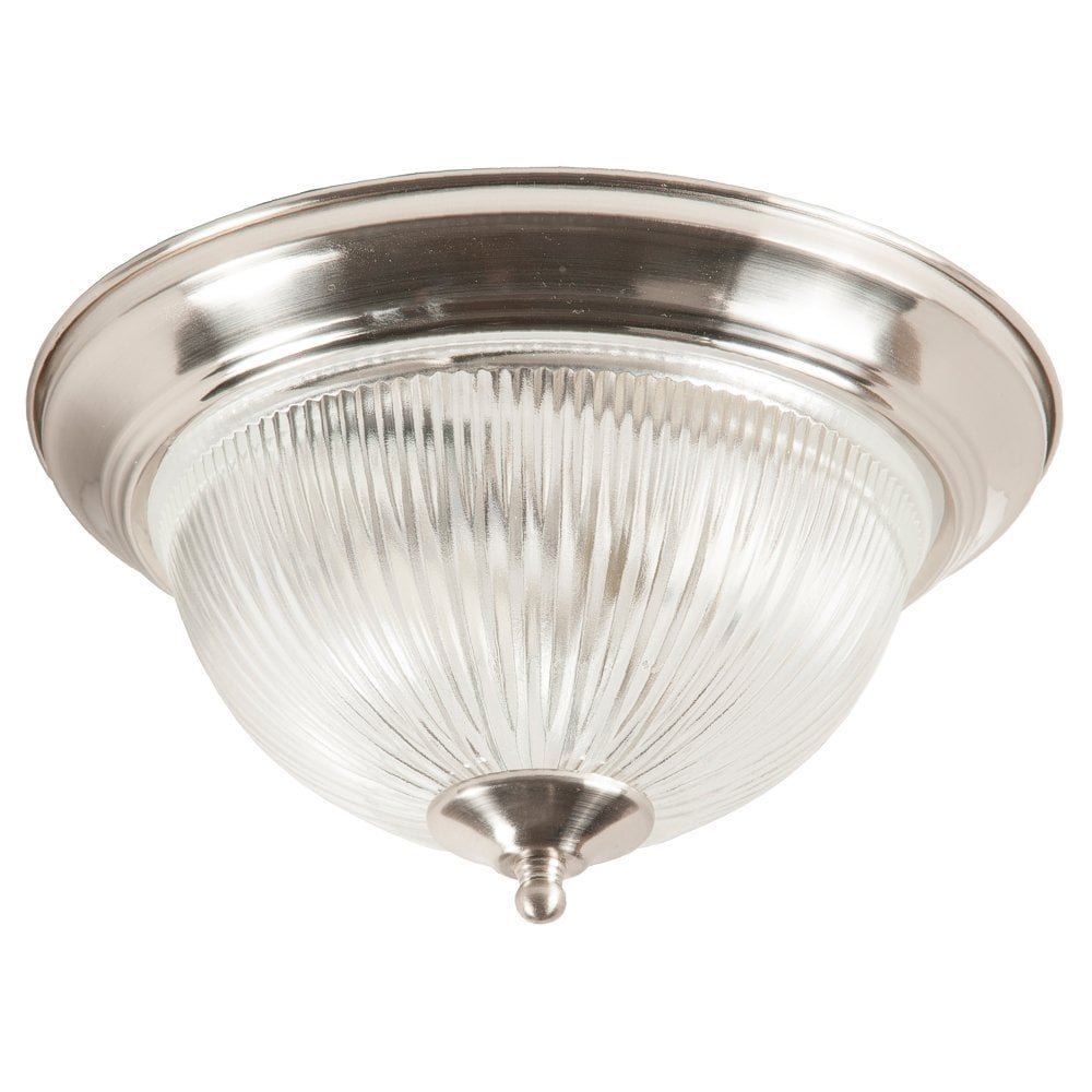 Satin silver ceiling lights