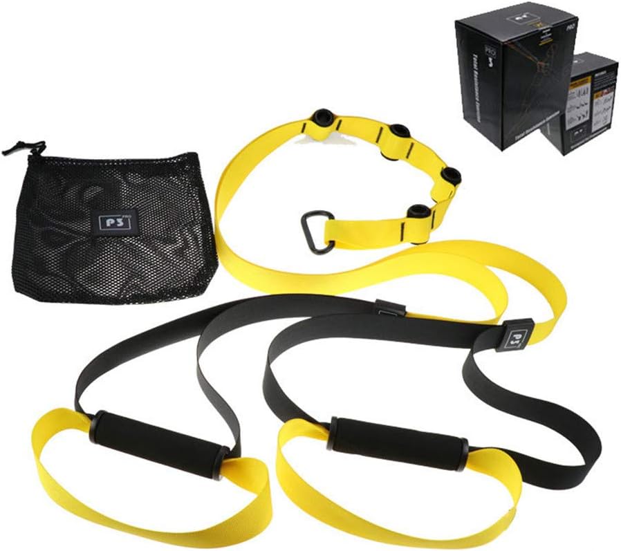 nlgzklsh Resistance Training Straps Workout Yoga Straps Fitness Trainer Kit for Home Gym