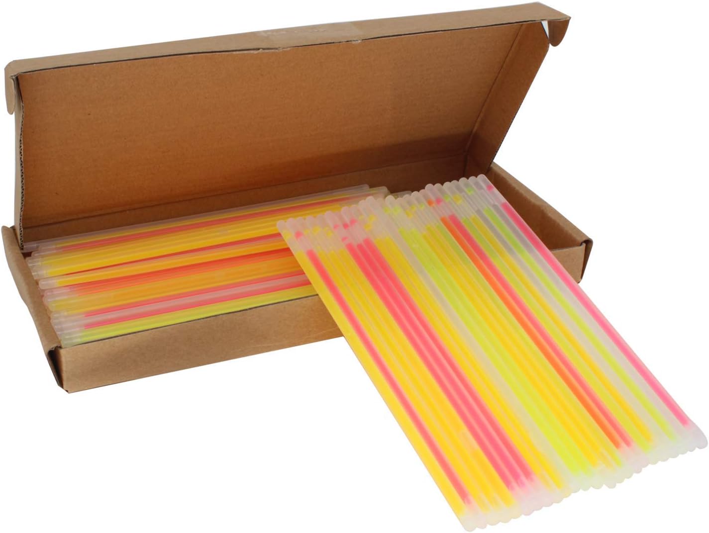 Trimming Shop Premium Glow Sticks for Children 200 Pcs Party Pack with Connectors to Make Glow Bands Necklace Bracelets - Image 5