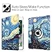Fintie iPad 9.7 2018 2017 / iPad Air 2 / iPad Air Case - Multiple Angles Stand Smart Protective Cover with Auto Sleep Wake for iPad 9.7 inch (6th Gen, 5th Gen) / iPad Air 2 / iPad Air, Starry Night