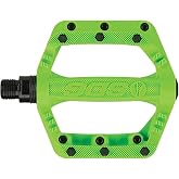 SDG Components, Slater, Platform Pedals, Body: Nylon, Spindle: Cr-Mo, 9/16'', Green, Pair