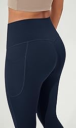 ODODOS Buttery Soft Lounge Yoga Capris with Pockets