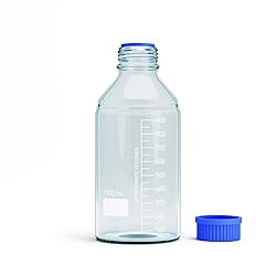 1000ml Storage Glass Bottles – 2pcs Round Media
