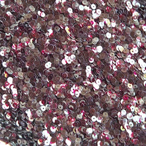 3mm Sequins Flat Round Violet Purple Transparent See-Thru. Made in USA