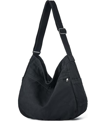 Amazon.com: DAINAOTM Canvas Tote Bag Casual Hobo Crossbody