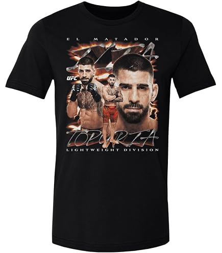 Amazon.com: 500 LEVEL UFC Ilia Topuria El Matador Men's Cotton T