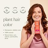 Khadi Auburn Red Natural Hair Colour 100g Permanent Vegan Grey Coverage view 3