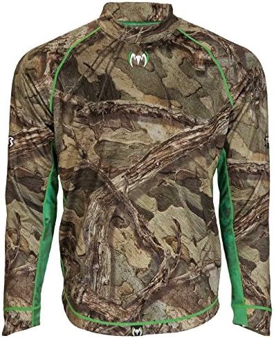 Monster Camo CR500 Long Sleeve Mock Tee (Large)