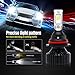 SiriusLED MX 8000 Lumen ZES Chip Extremely Bright LED Headlight Fog Lamp Conversion Kit Pure White 6500K Size 9007 Set of 2