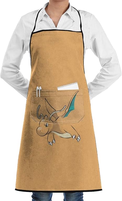 Amazon ドラゴン エプロン 作業エプロン シェフエプロン おしゃれ 人気 家庭用 エプロン 防水 防汚 メンズ レディース エプロン オンライン通販
