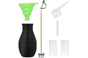 CZA Diatomaceous Earth Duster, Powder Sprayer, Garden Duster Applicator Dispenser with Long Plastic Tube for Organic Gardening Agricultural Supplies for Diatomaceous Earth & Other Home Powder Applications