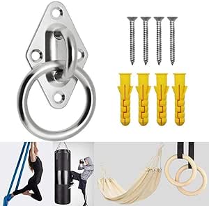 Techo Pared Montaje Gancho Resistente Ancla Diamante Cáncamo Placa