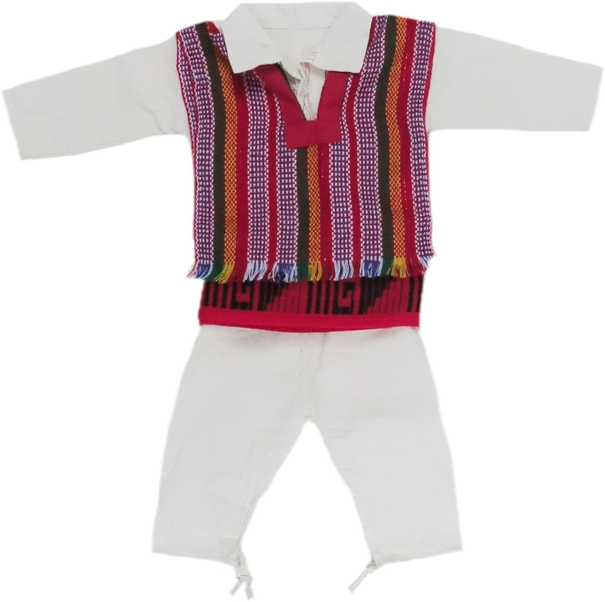 Mexican Clothing Co Baby Boys Mexican Costume Shirt n Pants Manta 24M Beige 6139