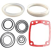 Phyxlyn 3250-F16 Rebuild Kit Fit for 3250 F16 Finish Nailer Parts with 403700 O-Ring Kit 402725 Cylinder Seal 402707 Gasket Cap 405243 Flange Sleeve