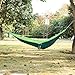 HIG Outdoor Camping Hammock - Double Parachute Lightweight Nylon Portable Hammock with Wtraps & Carabiners for Backpacking, Camping, Travel, Beach, Yard