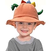 Jastore Dinosaur Boys Girls Sun hat Baby Bucket Caps Cotton Infant Toddler Kids Hat