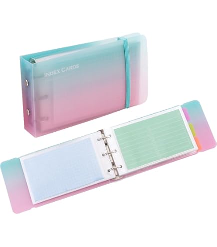 oxford poly index card binder Amazon.com : Oxford Index Card Binder with Dividers, 3