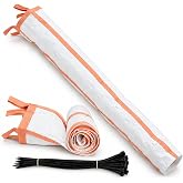 benut 2 Pack 15FT Construction Trash Chute, Heavy Duty Debris Chute with Zip Ties | Connectable Roofing &amp; Construction Waste Chute for Roof, Window, Balcony, Remodeling &amp; Demolition