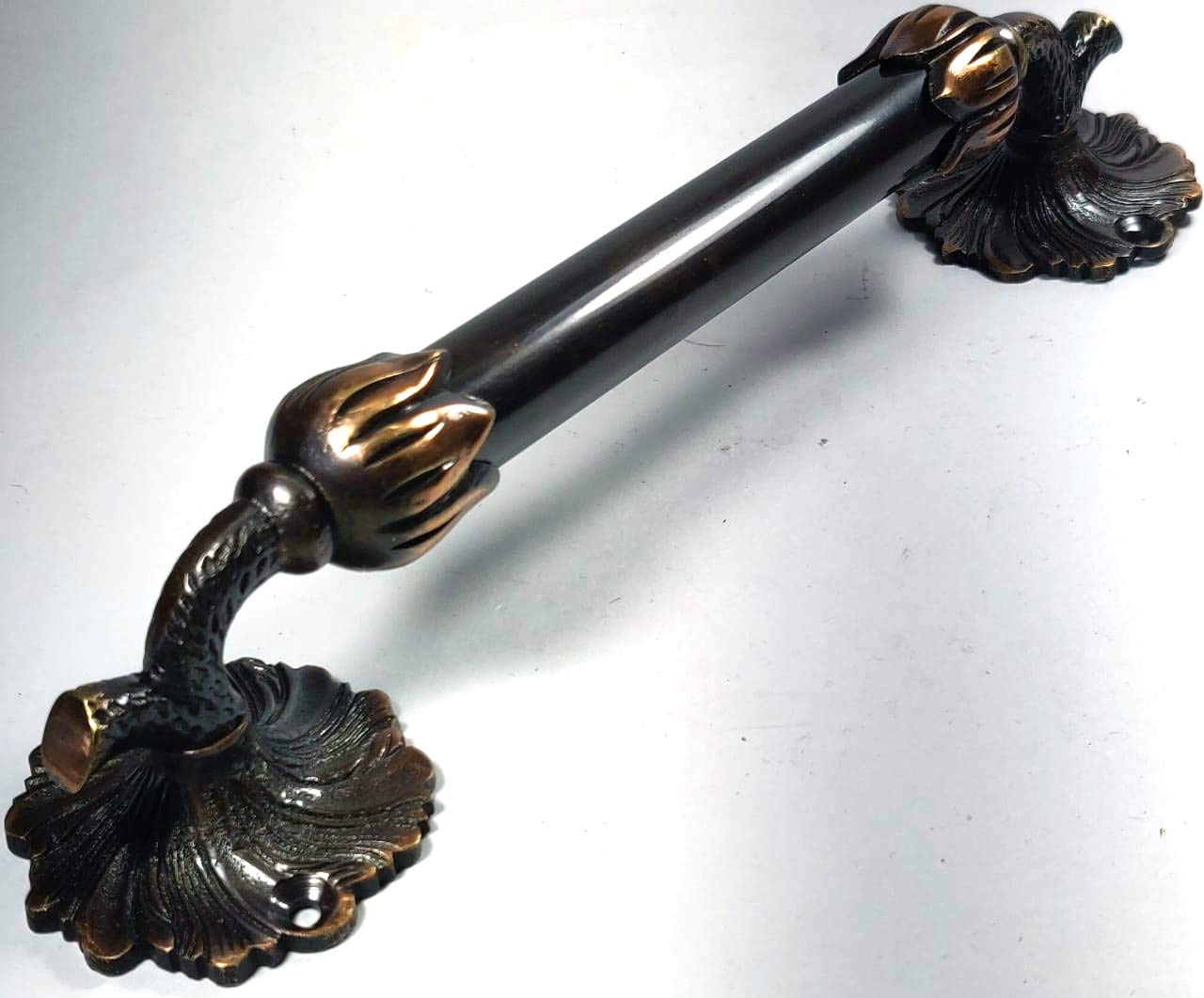 Home Decor Antique Brass Brown Copper Door Handle Size260 mm Amazon