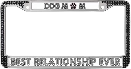 Best Mom Ever Chrome Metal License Plate Frame