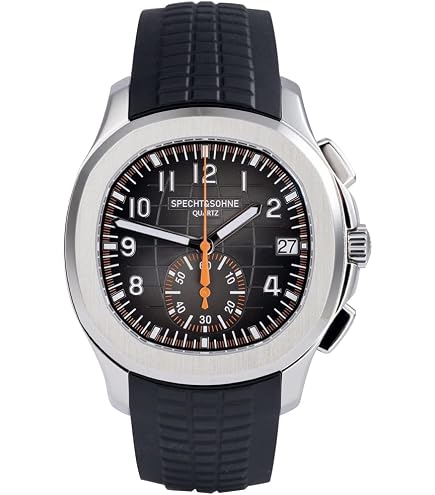 Amazon.com: TACTO Specht&Sohne Automatic Watches for Men Rubber